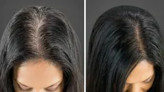 白髪を丁寧に隠す：サロンでのカラーリングに代わる、手早く手軽な方法。