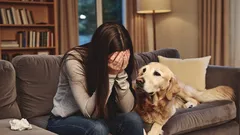 専門家によると、あなたが悲しんでいるのを見たとき、犬は何を感じるのか？